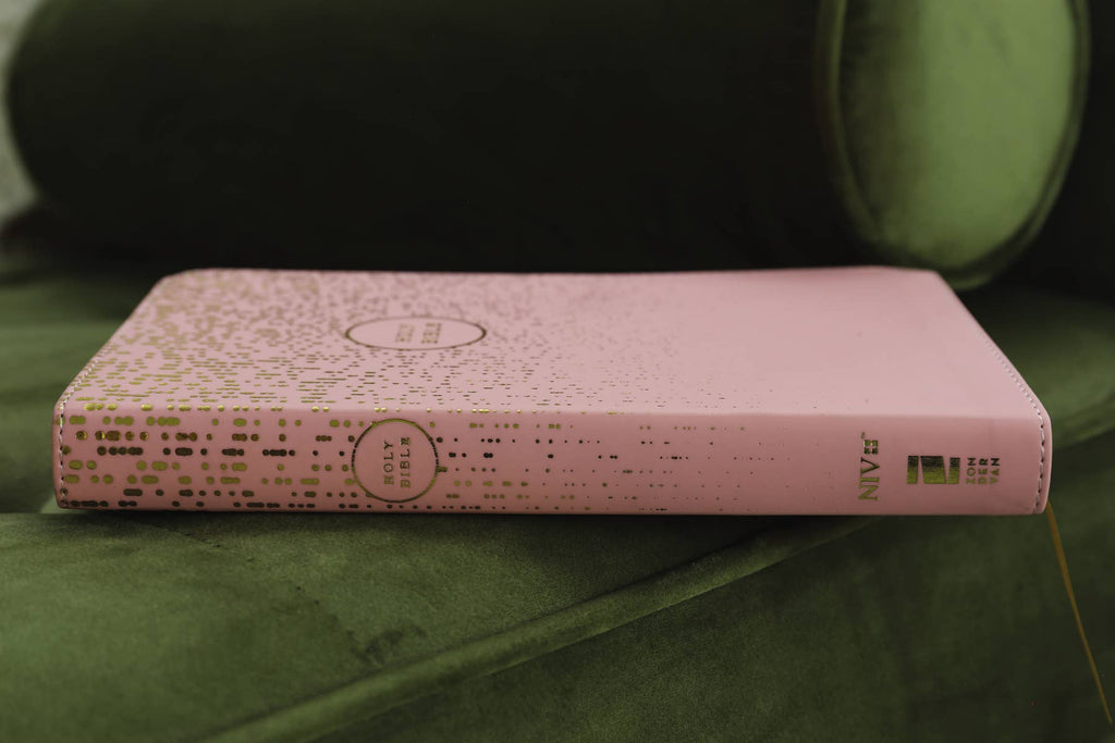 NIV Bible For Teens, Thinline Edition, Pink Leathersoft