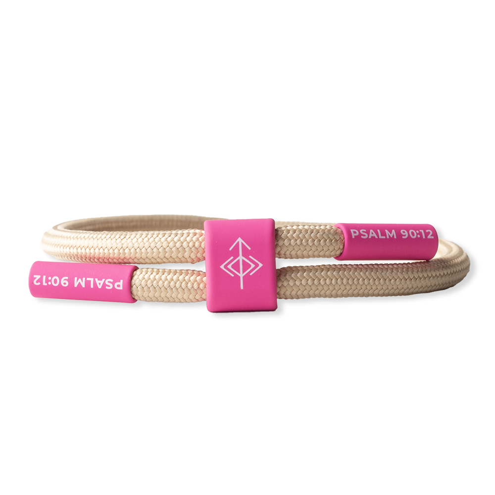 BE PRESENT Christian Cord Bracelet, Bible Verse Gifts