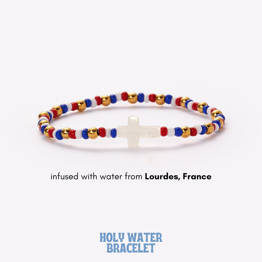HOLY WATER AMERICAN GRACE CROSS BRACELET