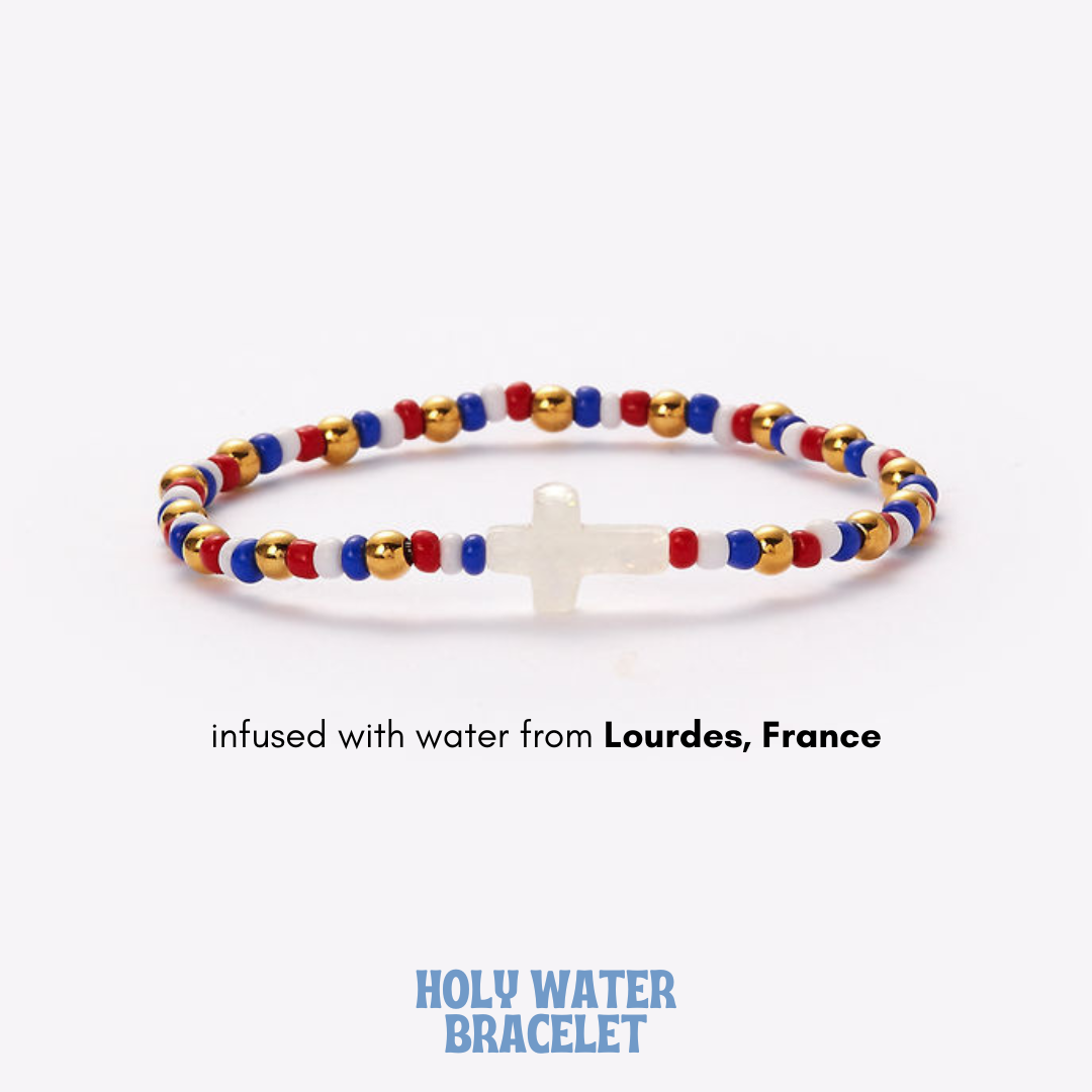 HOLY WATER AMERICAN GRACE CROSS BRACELET