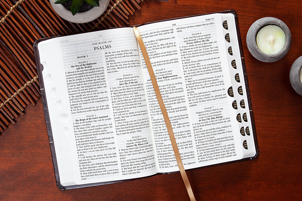 KJV Bible - Mulberry - Standard Size
