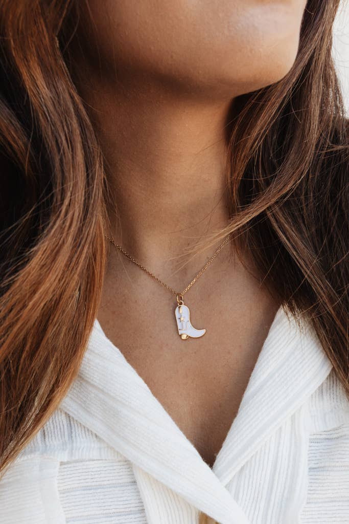 Saddle Up Necklace - Made by Survivors