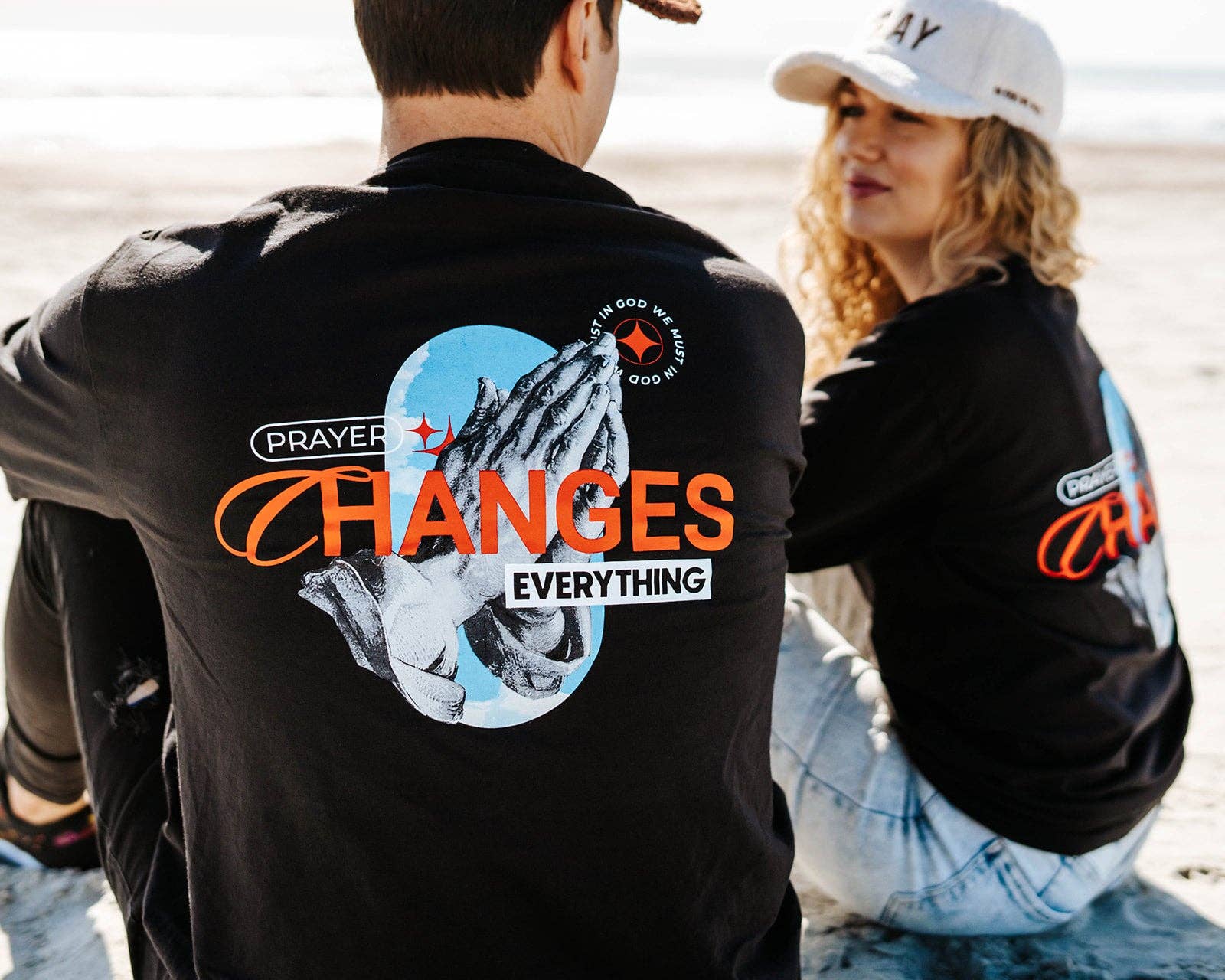 Unisex 'Prayer Changes Everything' Premium Long Sleeve
