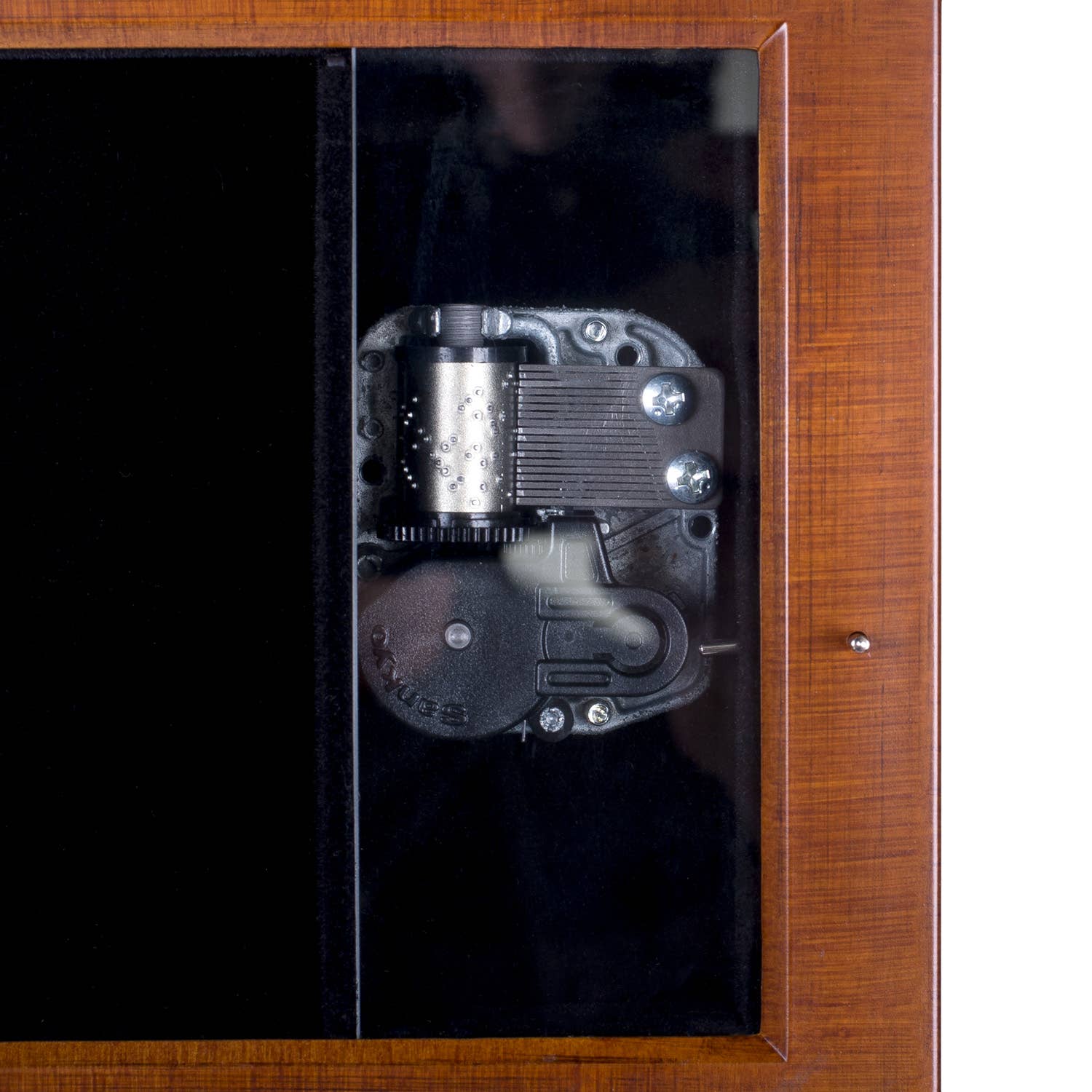 Music Box How Great Thou Art With Printed Glass
