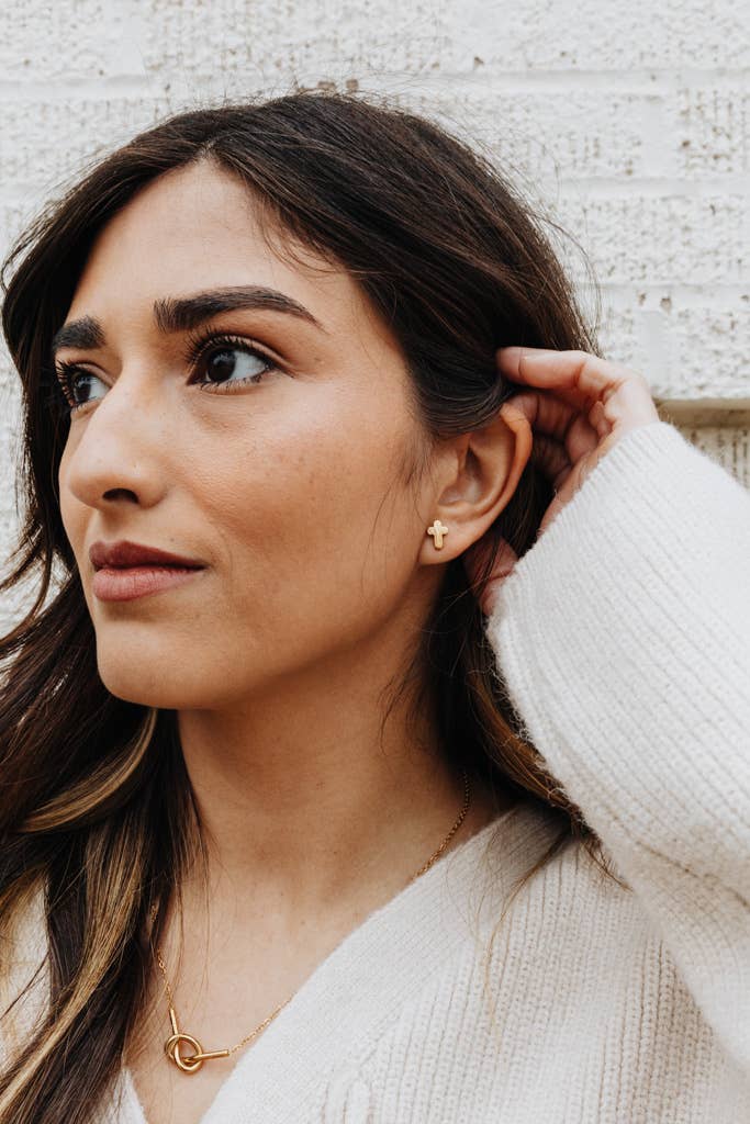 Resurrection Earrings - Gold - Made by Survivors