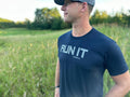 Men's Christian Tee - Run It (The Race) - Bible Verse Tee