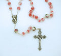 Pink Frosted Rosary