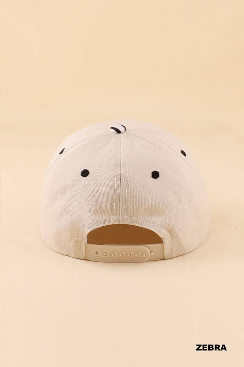 Embroidered Faith Two Tone Snapback Hat