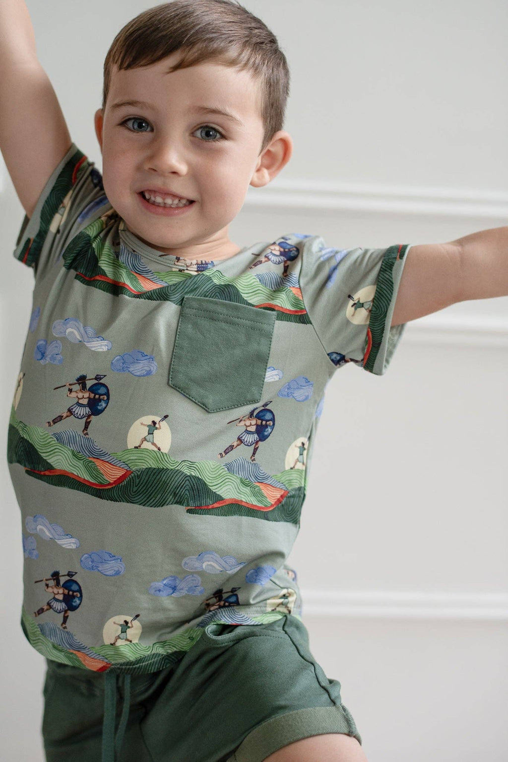 David & Goliath Pocket Tee & Shorts Set
