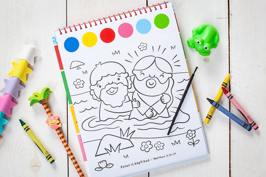 Cozy Club Bible Friends Art Pad