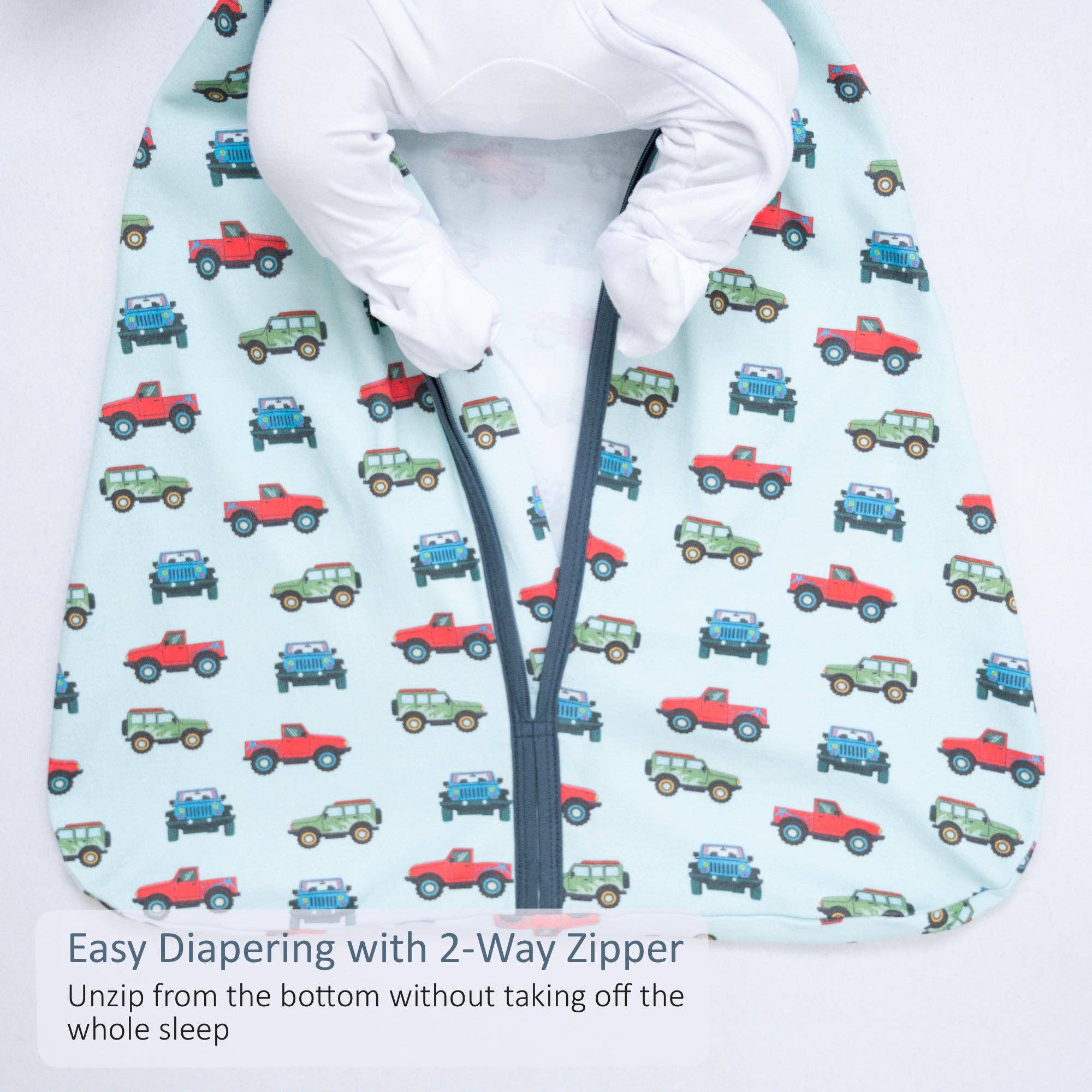 Organic Cotton Sleep Sack 0.5 TOG Adventure Is Calling