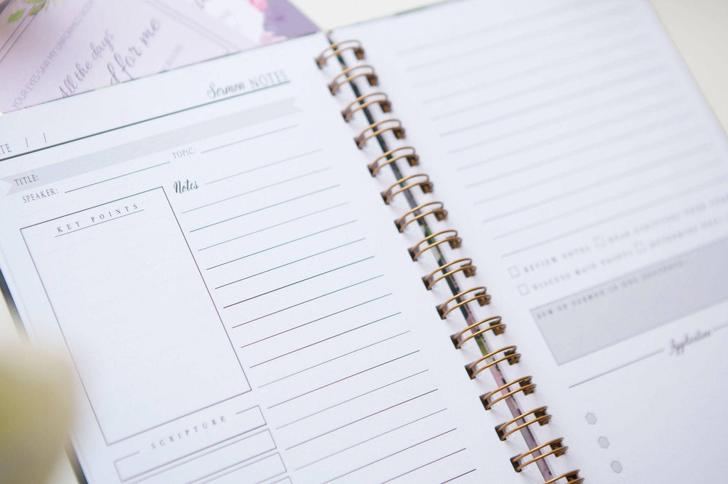Sermon Notebook for Women | Sermon Notes Journal