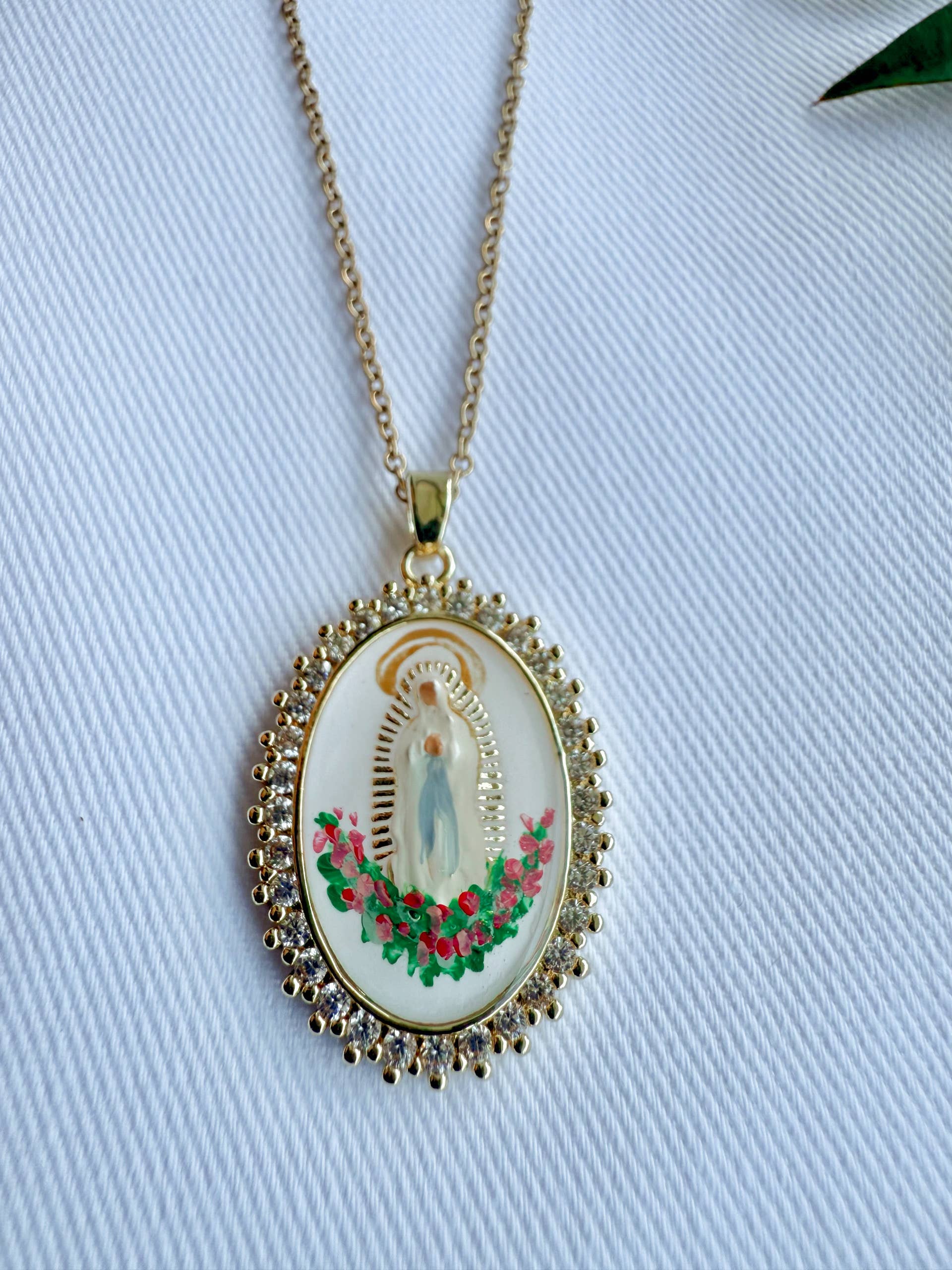 Our Lady of Lourdes Necklace