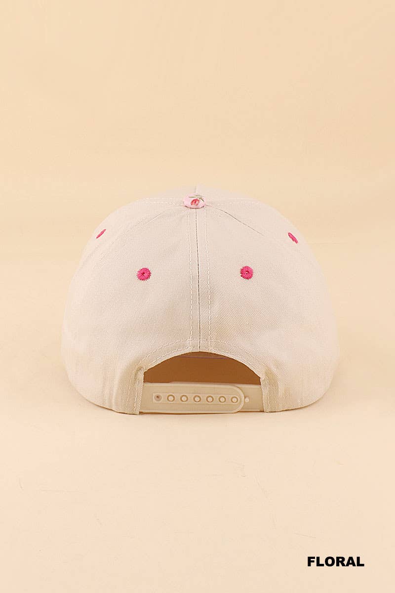 Embroidered Faith Two Tone Snapback Hat