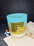 Bible Verse Baccarat Rouge 540 Candle - Psalm 90:14 - 10 oz - Premium USA Ingredients