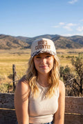 Embroidered God's Country Two Tone Snapback Hat