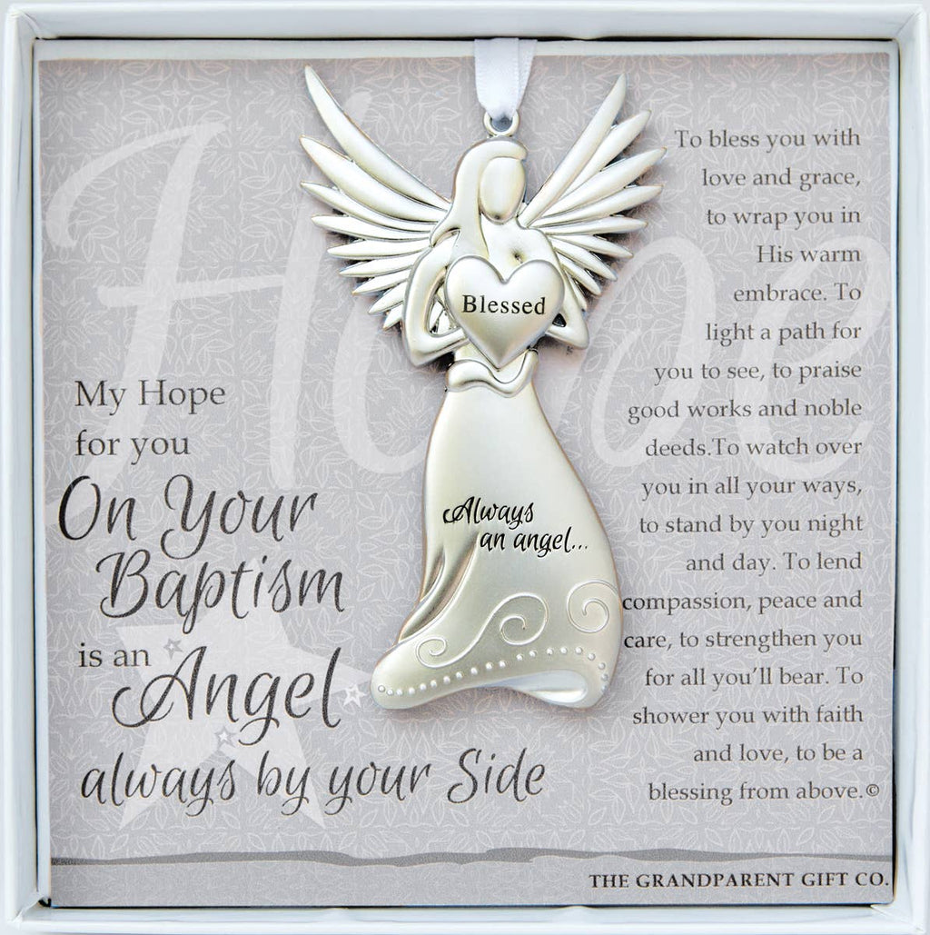 Baptism Keepsake Gift: Guardian Angel Ornament