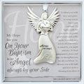 Baptism Keepsake Gift: Guardian Angel Ornament