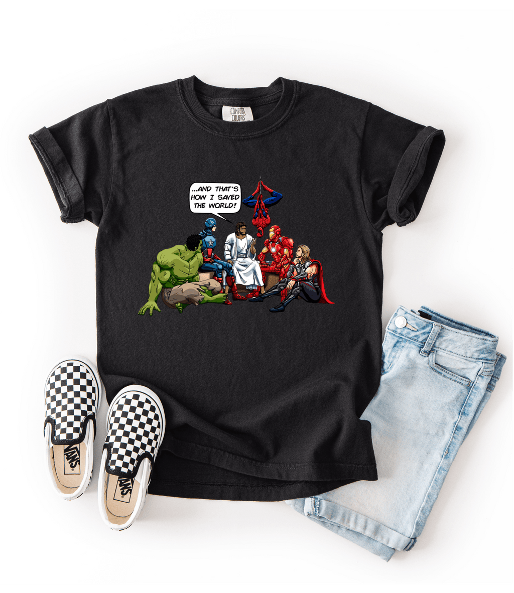 How He saved the World | Kids Unisex Tee