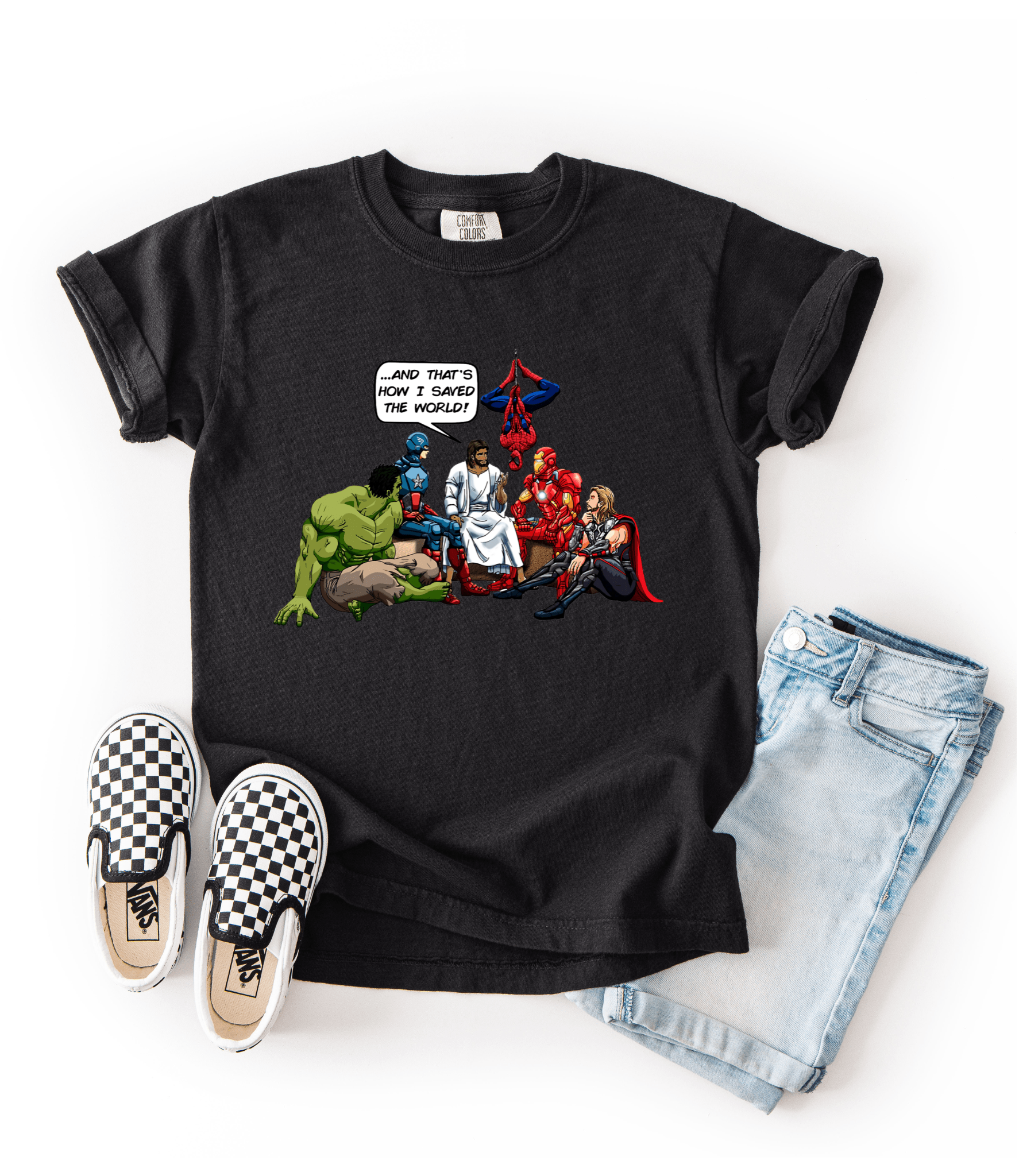 How He saved the World | Kids Unisex Tee