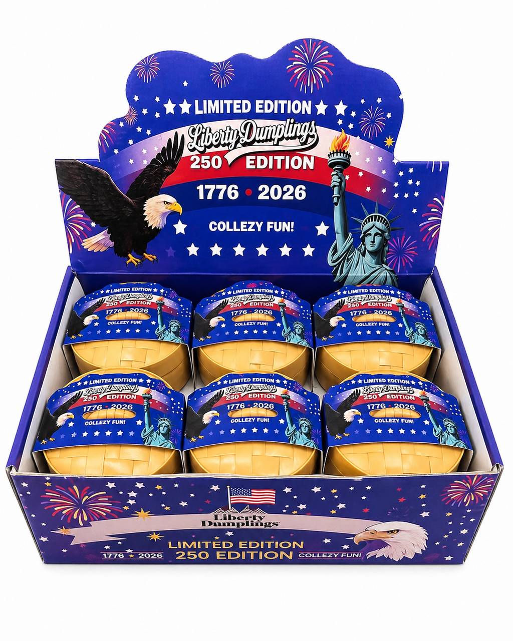 Liberty Dumpling Foam Squishy – Limited Edition Assorted Styles