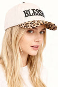 Blessed Leopard Brim Women's Hat