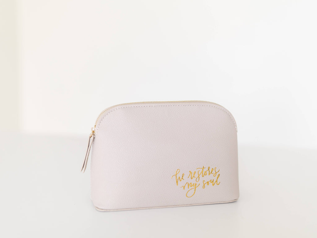 Restores My Soul Zip Pouch