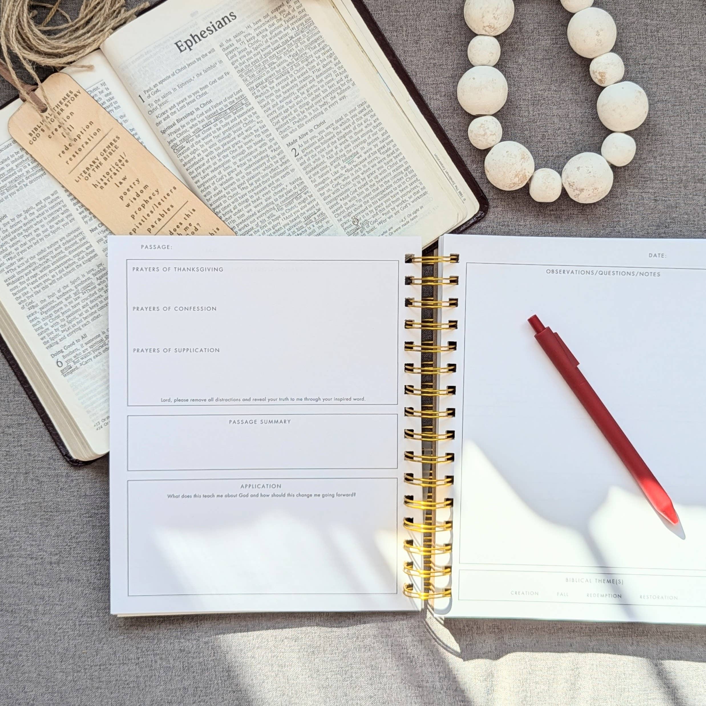 Bible Study Journal