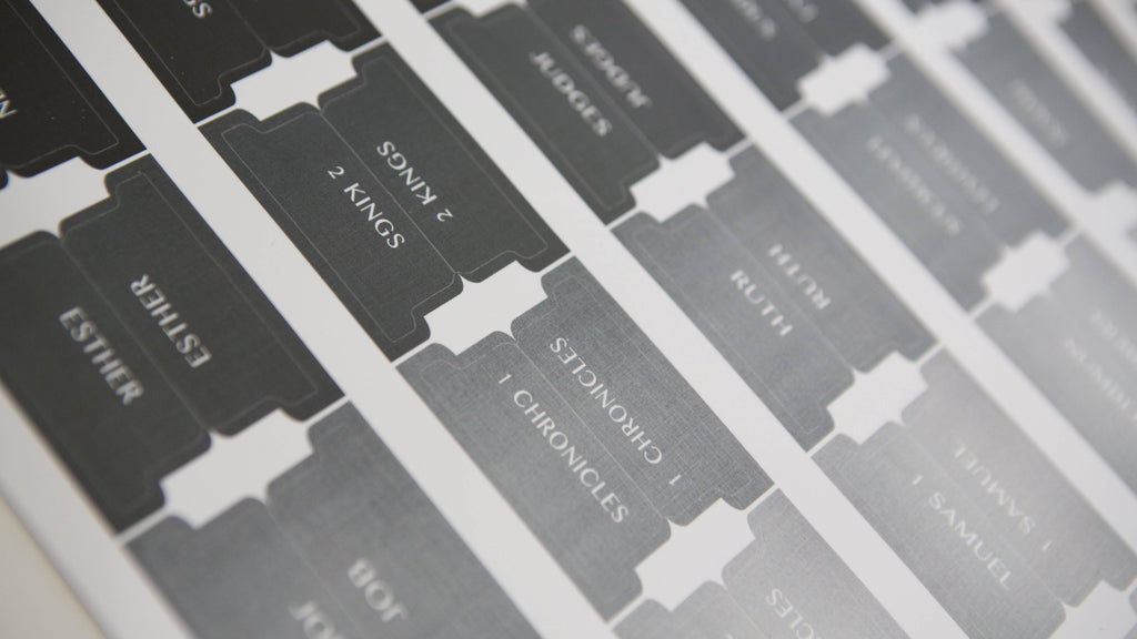 Bible Tabs | Bible Index Tabs for Men