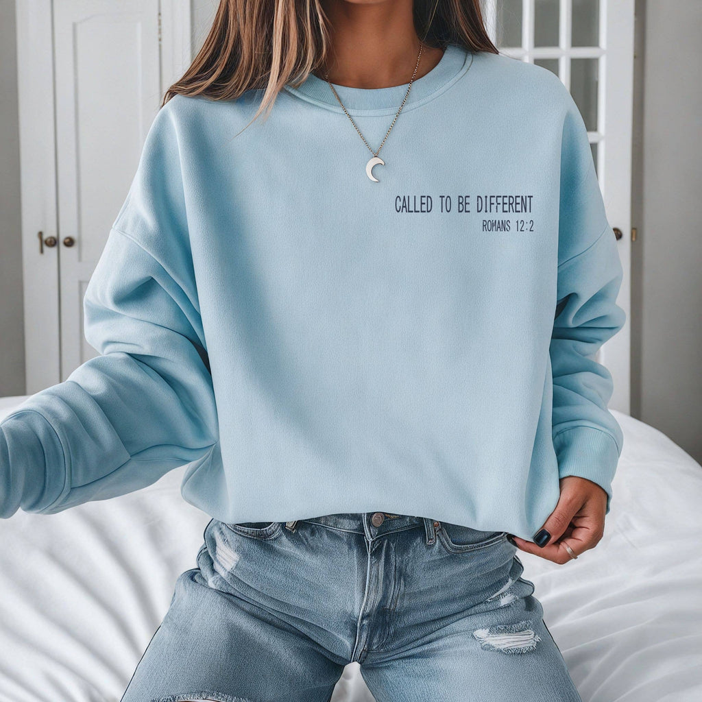 Called To Be Different Faith Summer Graphic Sweatshirt