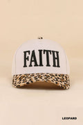 Embroidered Faith Two Tone Snapback Hat