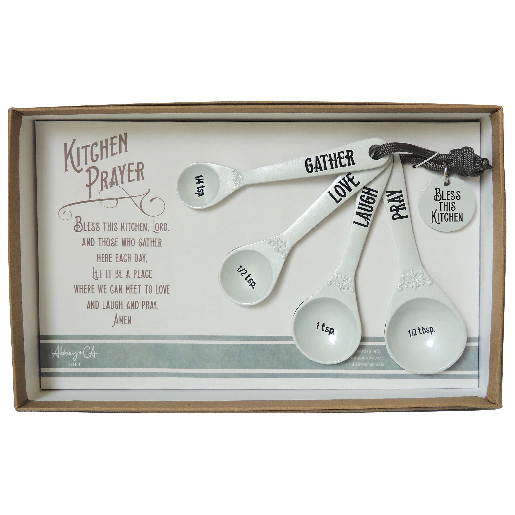 Kitchen Prayer Measuring Spoons