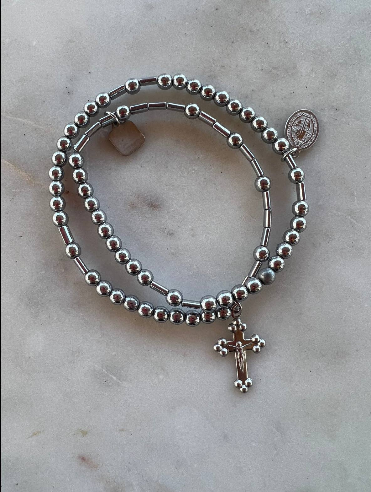 Rosary bracelet