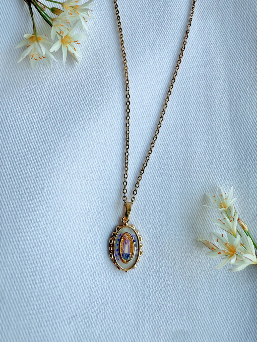 Dainty Our Lady in Lavender 