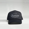 'God Bless' Trucker Hat- Black