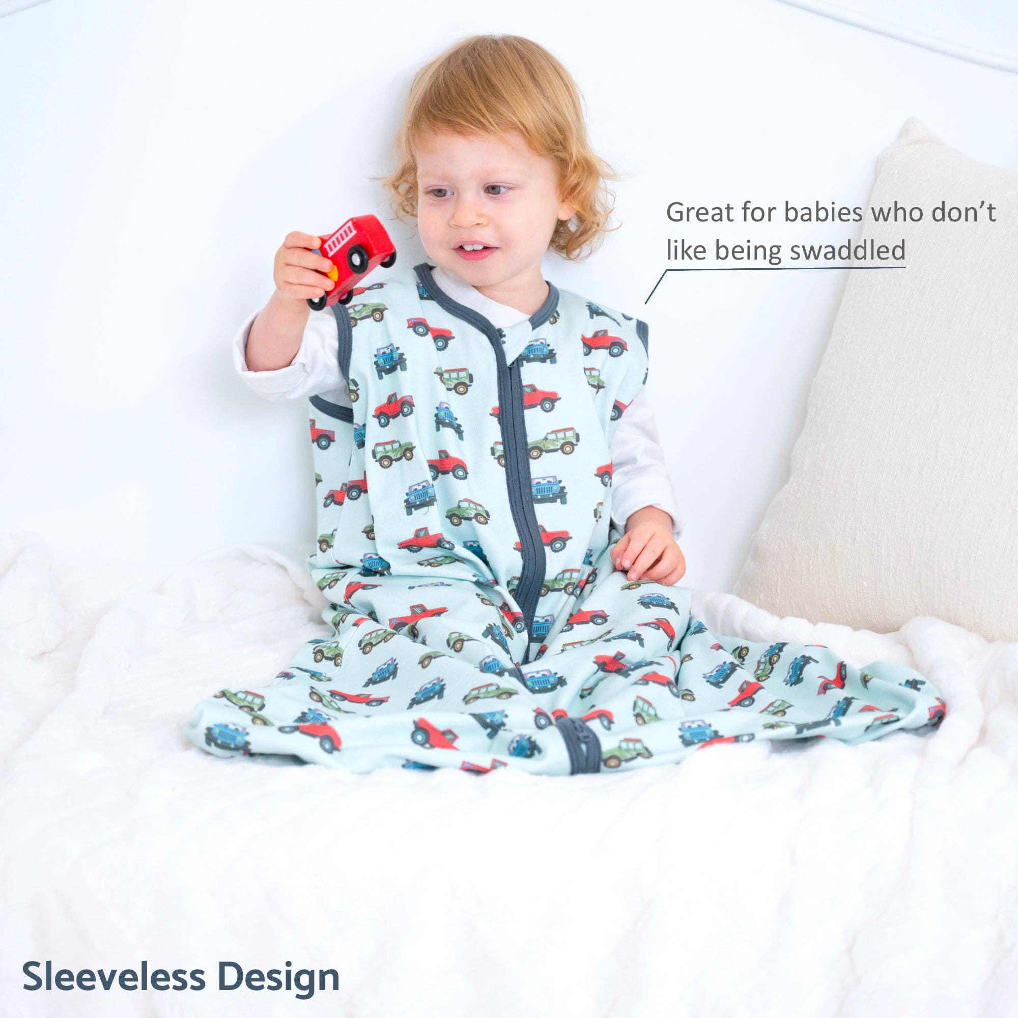 Organic Cotton Sleep Sack 0.5 TOG Adventure Is Calling