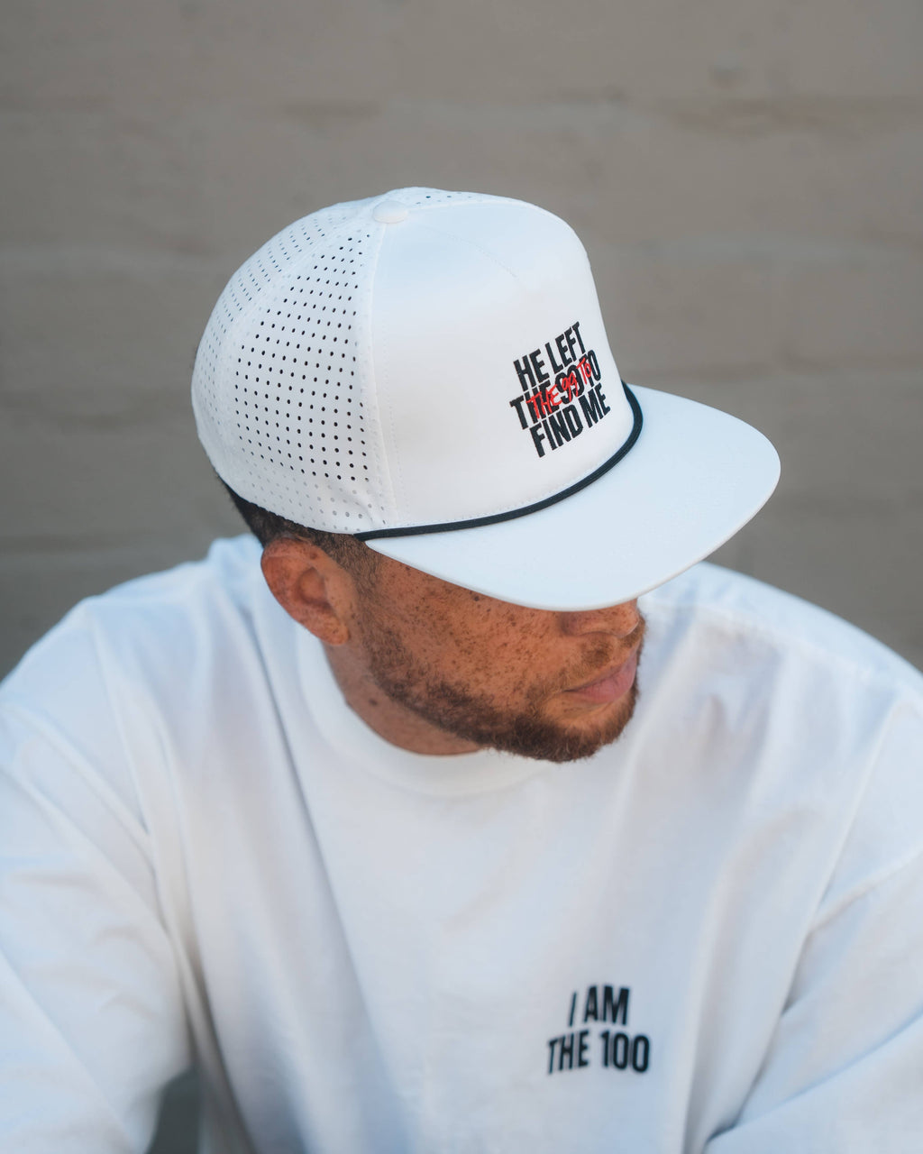 I AM THE 100 Snapback Hat