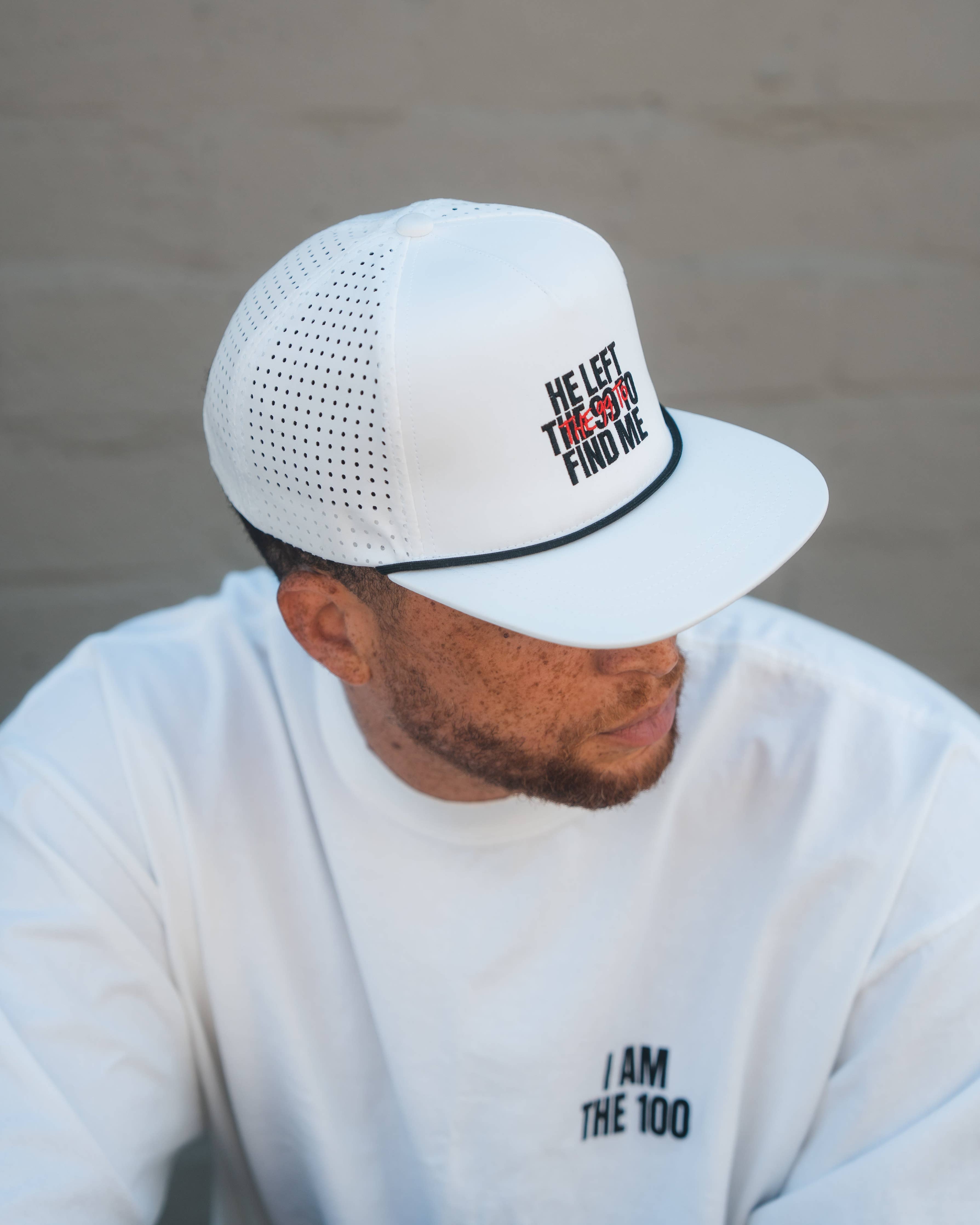 I AM THE 100 Snapback Hat