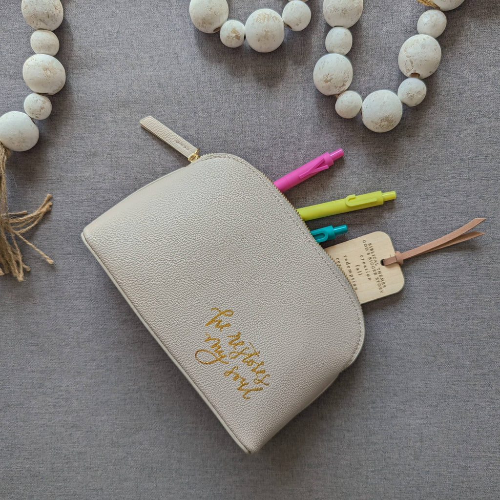 Restores My Soul Zip Pouch