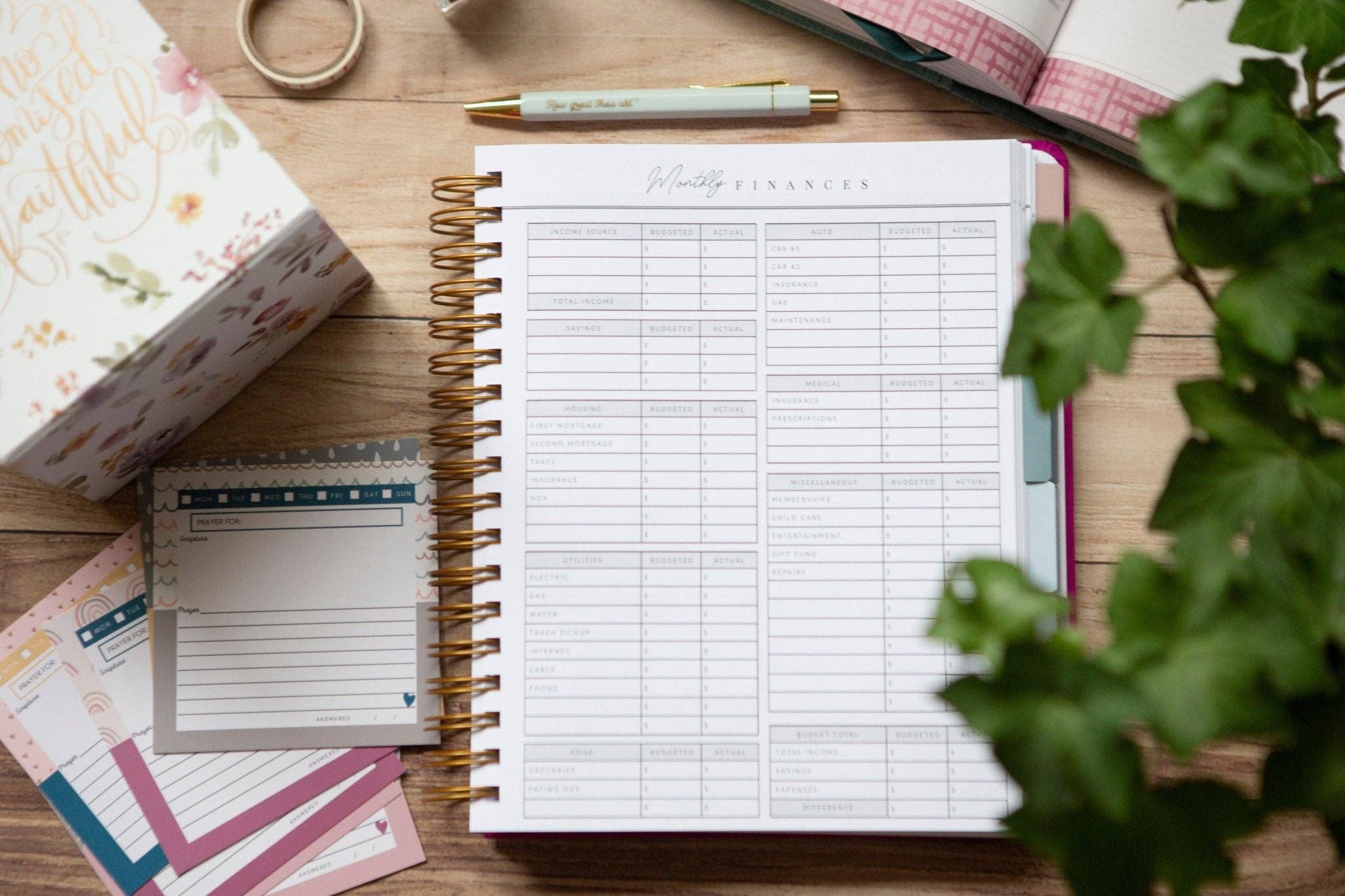 Christian Daily Planner | Christian Planner for Women