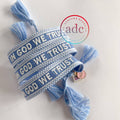 America250🇺🇸 IN GOD WE TRUST Bracelet