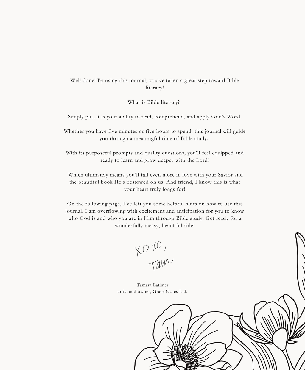 Bible Study Journal