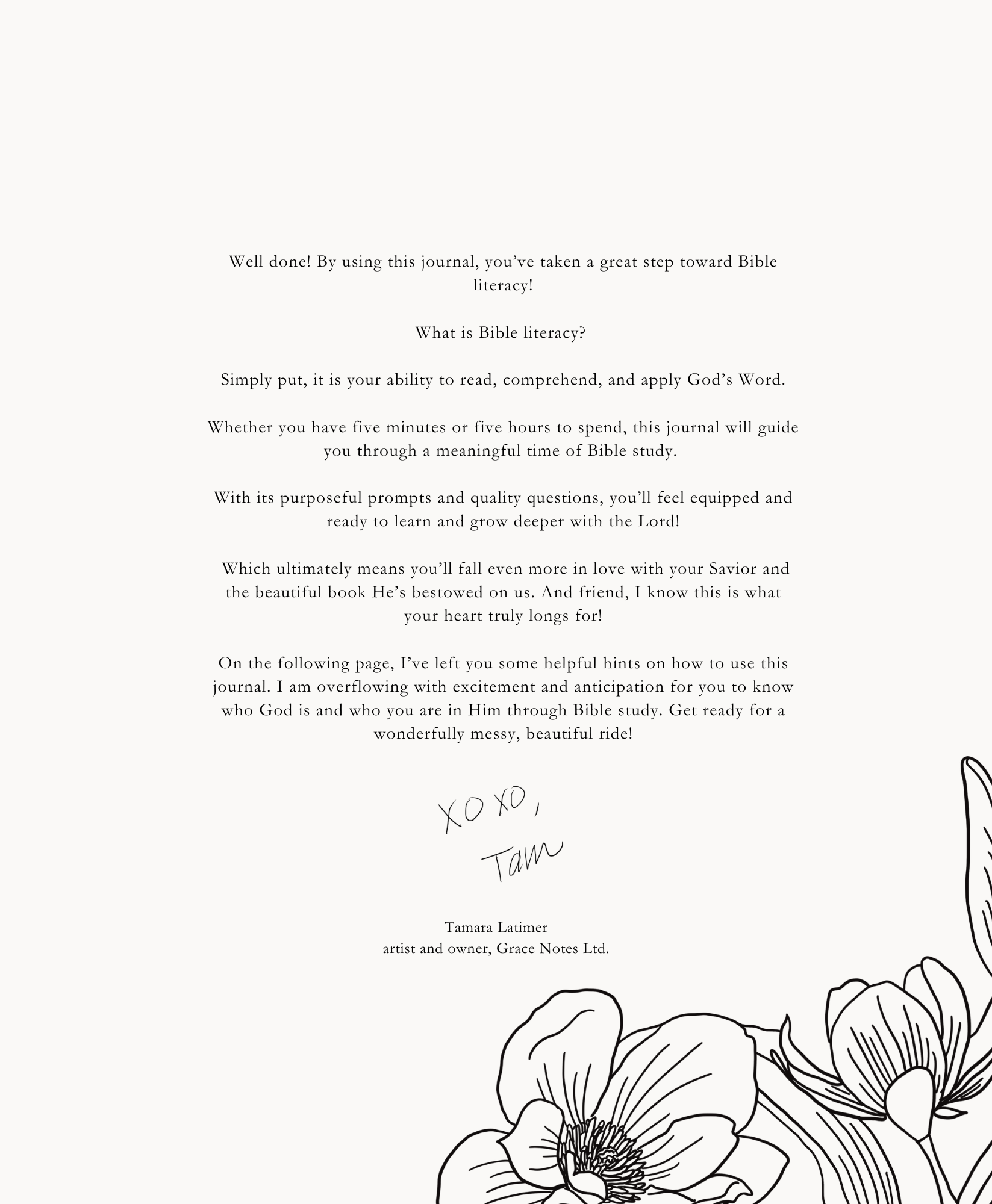 Bible Study Journal