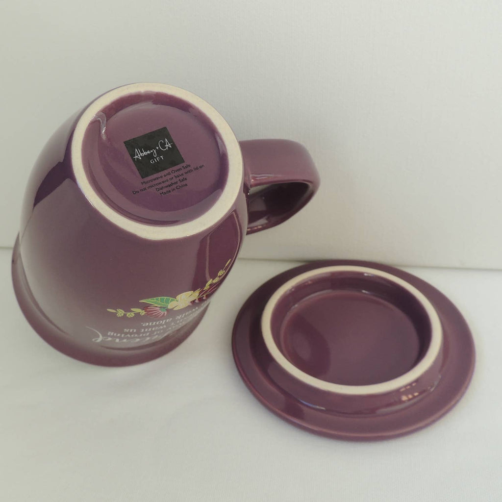 Friend Purple Coaster Mug