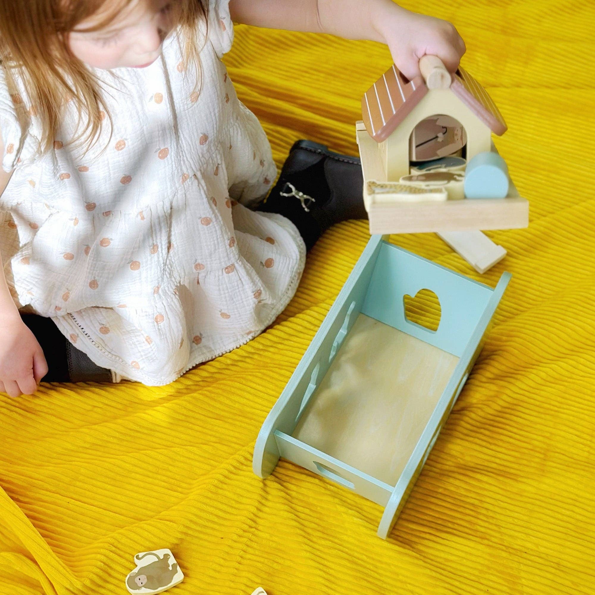 Noah’s Ark Shape Sorter – Wooden Animal Toy Ages 2+