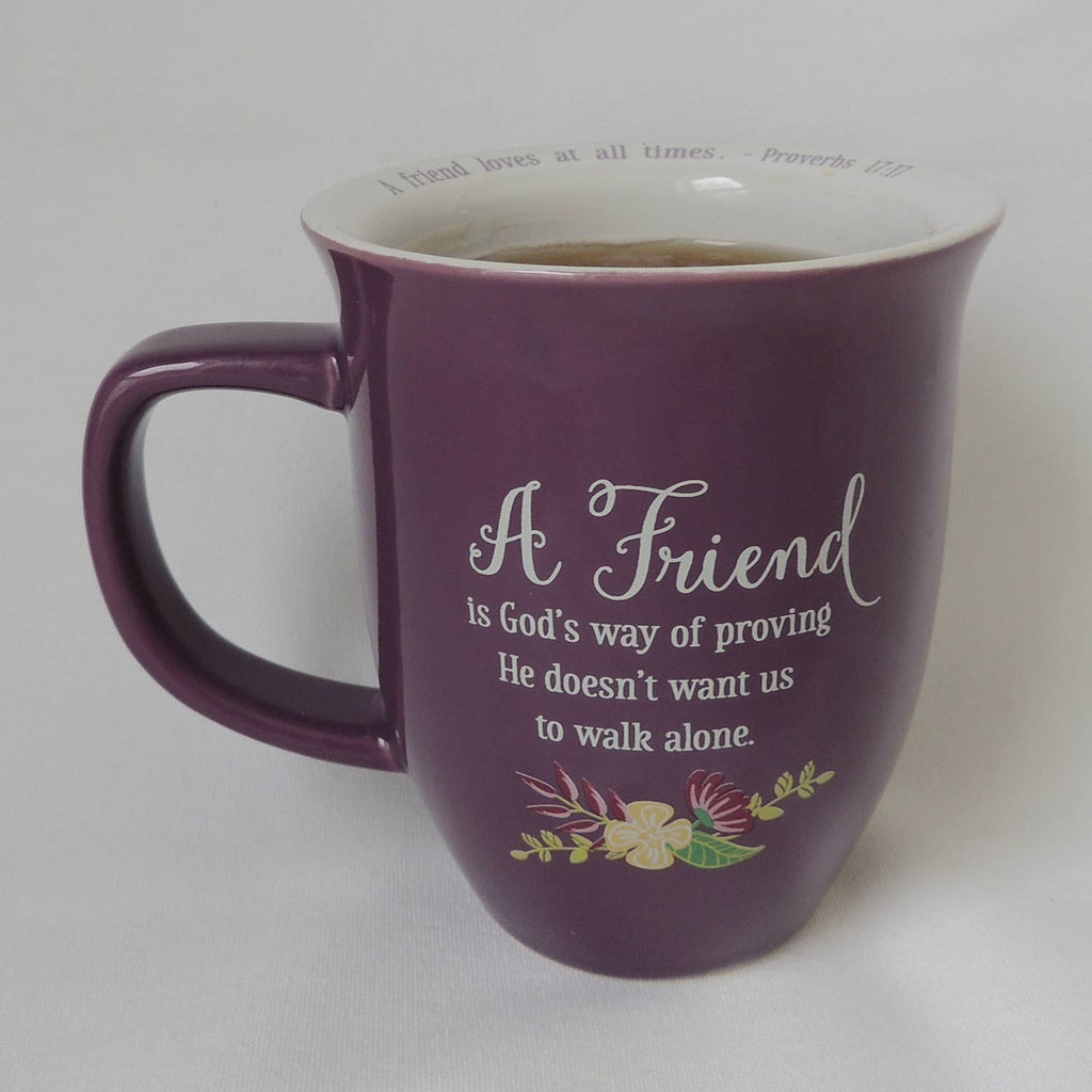 Friend Purple Coaster Mug