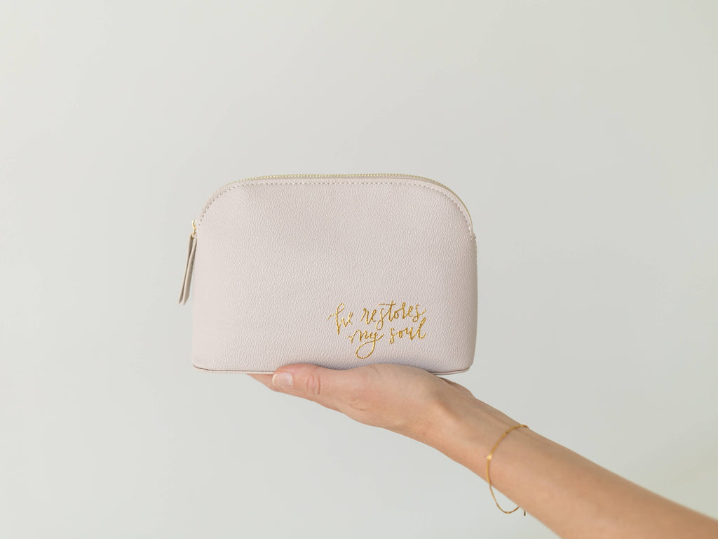 Restores My Soul Zip Pouch