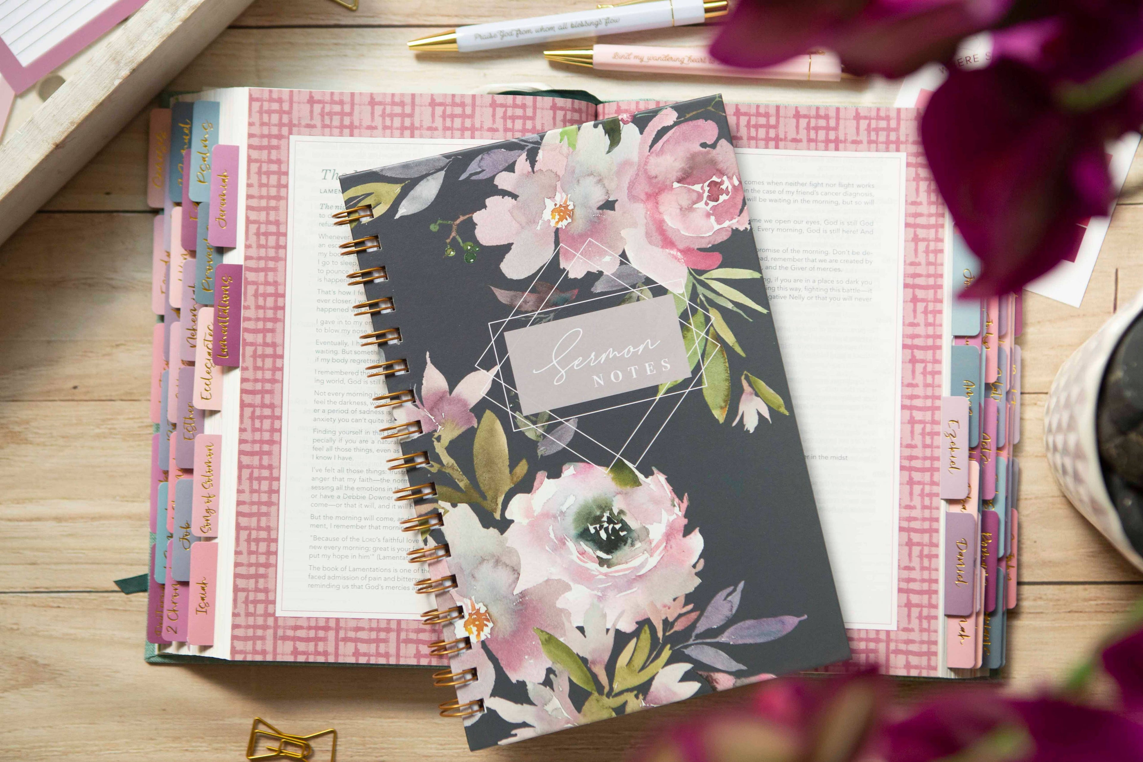 Sermon Notes Journal | Sermon Notebook