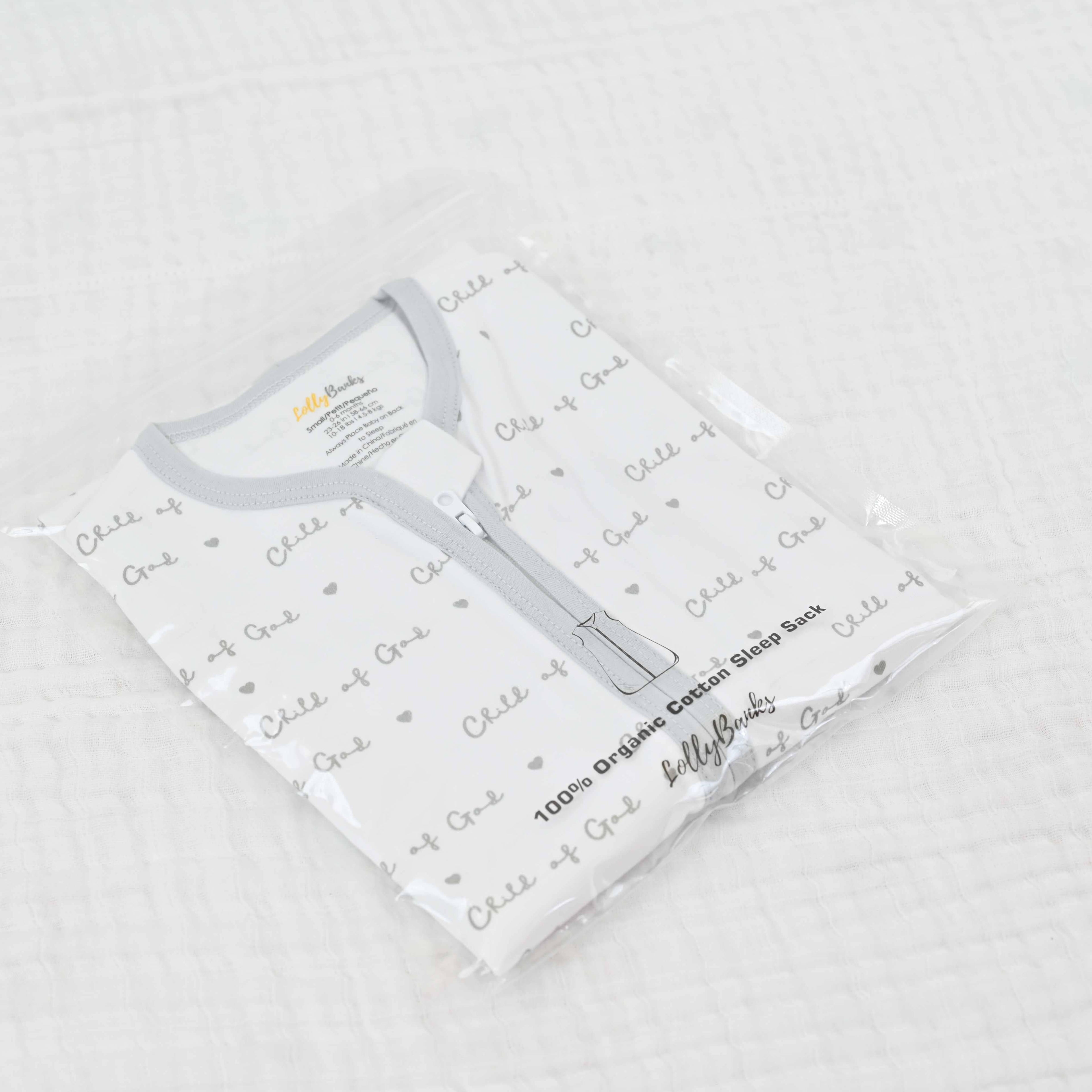 Organic Cotton Sleep Sack 0.5 TOG Child of God