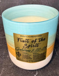 Luxury Fruit of The Spirit Candle - Galatians 5:22-23 - 10 oz - Premium USA Ingredients